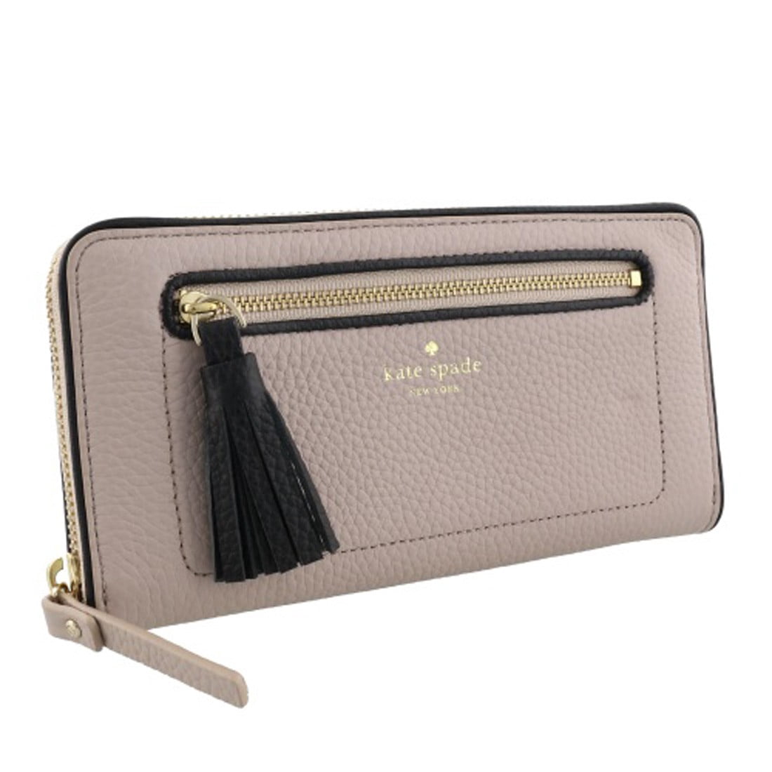 KATE SPADE NEW YORK NEDA Chester Street Tassel Wallet in Almond