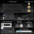 thumbnail image 2 of Teclado mecánico con cable Redragon K617 HE Rapid Trigger 60%, 2 of 9
