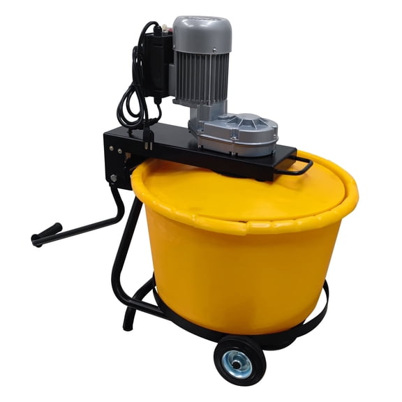 65L Electric Bucket Cement Mixer Portable Concrete Mortar Epoxy Plaster Mixing Machine 110V