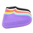 thumbnail image 3 of Sioweci Silicone Elastic Reusable Waterproof Shoe Cover for Walking Raining Hiking Black S, 3 of 13