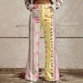 thumbnail image 2 of kaondbfi Women's Style Wide Leg Pants Women's Casual Pants Printed Pants Summer Casual Pants for Women, 2 of 9