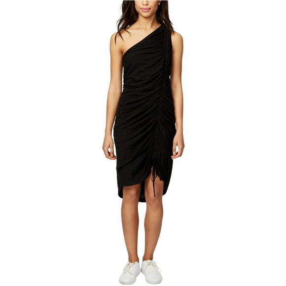 Rachel Roy Womens Asymétrique une Épaule Robe, Noir, Moyen