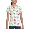 thumbnail image 4 of Honeii Happy Easter Rabbit Print Kids Boy T-Shirt,Breathable Round Neck Tee,Stylish Summer Tee for Boys, for Outdoor Activities and Casual Wear, 4 of 7