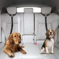 thumbnail image 1 of PEACNNG Adjustable Bungee Safety Seatbelt for Pets  Black, 1 of 7