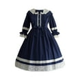 thumbnail image 2 of Jsaierl Womens Halloween Costumes Plus Size Retro Renaissance Dresses Gothic Irish Costumes Party Ball Gown Dresses, 2 of 3