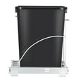 HomGarden 30 Liter / 8 Gallon Sliding Pull Out Trash Can Under Counter