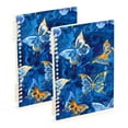 thumbnail image 3 of joogoo Spiral Journal Notebook Butterflies Tie Dye College Ruled Notebooks 8.3" x 5.7" 1 PC, 3 of 8