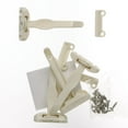thumbnail image 3 of Safety 1st Press 'n Pivot Safety Lock for Cabinets, Safety Lock, White, 4 Piece, 3 of 4