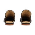 thumbnail image 3 of Flat Mule Tipo Mocasín Punta Cuadrada Para Mujer Color Negro Platonia  ANDARES-01-NEGRO, 3 of 5