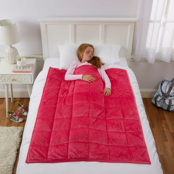 Weighted Blanket for Kids by Sleep Therapy, 4.5 lbs - Walmart.com