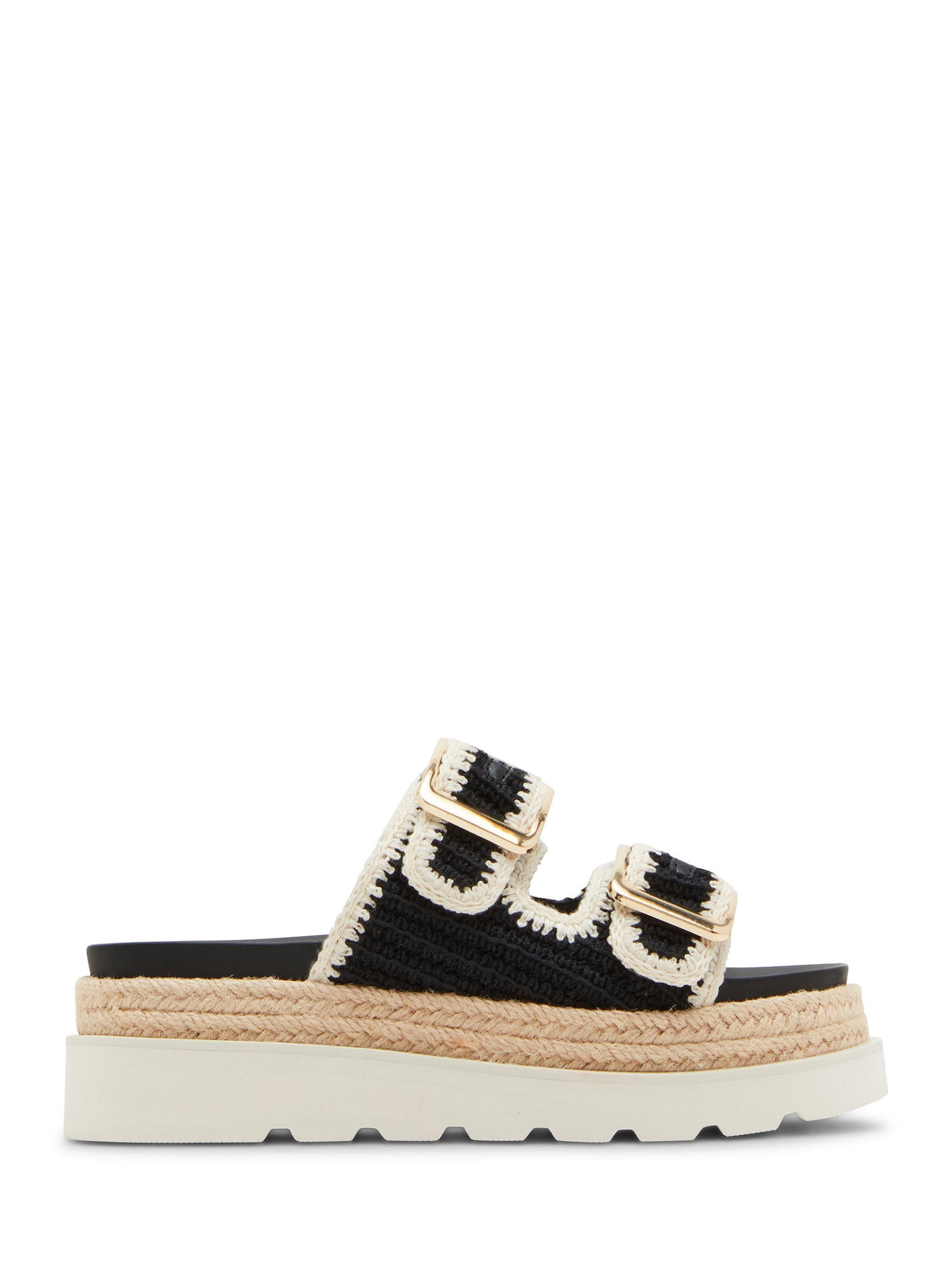 Madden Girl Women's Crochet Mythical-C Platform Footbed