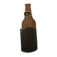 thumbnail image 2 of Abrigos y receptores de botellas de cerveza montados en la pared 25x8 cm para postes de , madera de terraza y metal rústico, 2 of 9