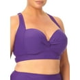 thumbnail image 6 of Terra & Sky Women's Plus Retro Sweetheart Bikini Top, 6 of 6