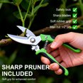 thumbnail image 5 of ORFELD 11 PCS Durable&Ergonomic Garden Tools Set ,Heavy Duty Gardening Tools Gardening Gifts for Women, Men, 5 of 9