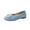Blue, variant on Willtoo Women's Ballet Flats, Round Toe Comfortable Flat Shoes, Slip‑On Non-Slip Summer Breathable Loafers Soft Sole Dress Casual Walking Shoes for Daily Party Office Wear