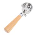 thumbnail image 1 of 54mm Espresso Double Spouts 54mm Coffee Portafilter Stainless Bottomless Portafilter Steel Portafilter Replacement Parts 2 Spout Splitter for 870 880 Coffee Machine Accessories, 1 of 7