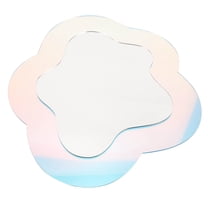 AURARMLET 1Set Mirror For Living Room Wavy Design Acrylic Waterproof