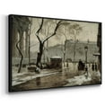 thumbnail image 3 of Vintage Animal Print-XXIX By Wexford Home Framed in Black Wood Gallery Wrapped Canvas 17 in. x 25 in., 3 of 7