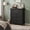 Black, variant on Dresser for Bedroom, 4-Drawer Chest of Drawers, Wooden Storage Dresser with Large Drawers for Living Room, Black