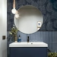 thumbnail image 5 of Linear Leaves Navy Wallpaper, 5 of 5