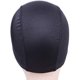 thumbnail image 5 of 2 uds. Gorro de cúpula negro para hacer pelucas, redecillas elásticas con banda elástica ancha JM JM, 5 of 5