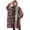 Ethnic Figure and, variant on Oversized Wearable Blanket Hoodie,Pink Floral Pattern Sherpa Blanket Hoodie with Super Pockets,Super Warm Fuzzy Pullover for Women & Men