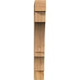 thumbnail image 2 of Ekena Millwork 6"W x 34"D x 46"H Balboa Block Rough Sawn Bracket, Western Red Cedar, 2 of 4