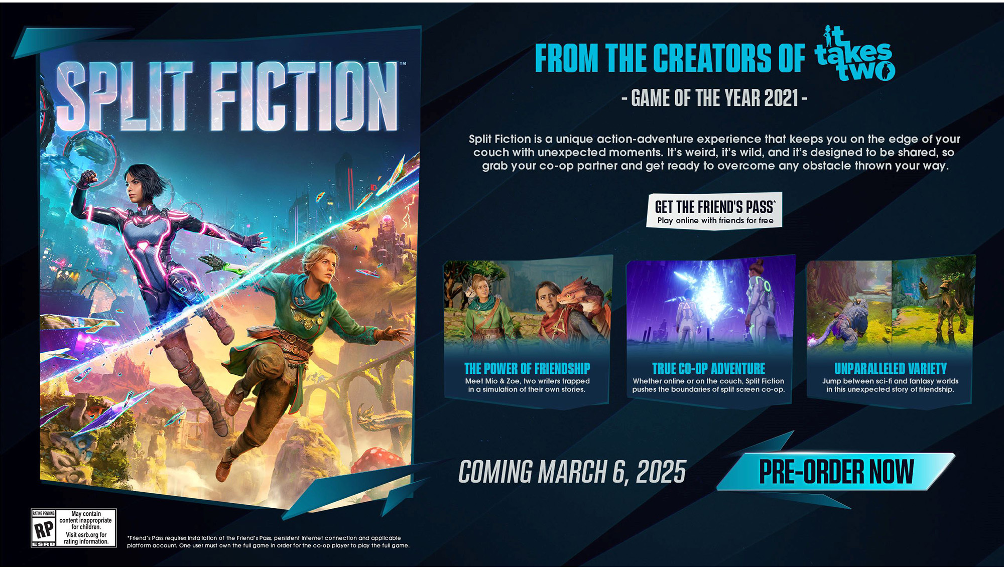 Split Fiction, PlayStation 5 photo 2