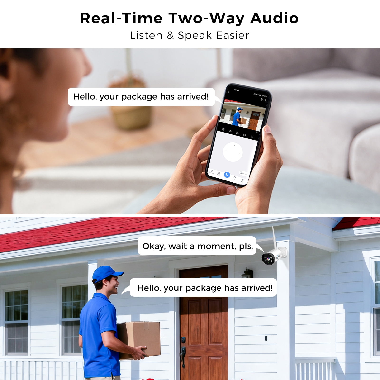 Hiseeu Wireless Camera System, 10CH Expandable 4K Security NVR, 4Pcs 3MP Outdoor Cameras, 2-Way Audio, Human Detection, IP66 Waterproof, 500GB HDD 2.4/5.8GHz WiFi Pro-tech