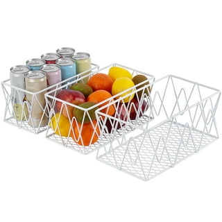 OUNONA Chest Freezer Organizer Freezer Wire Storage Basket Food