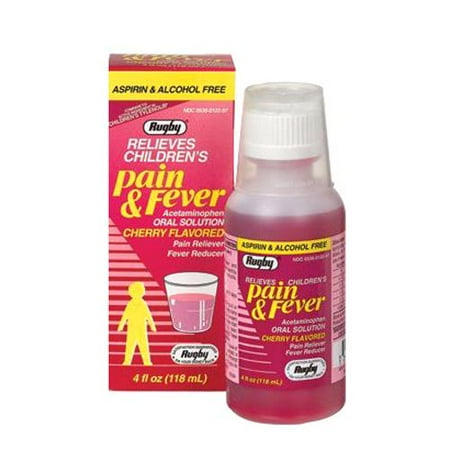 Rugby Childrens Pain And Fever Acetaminophen Oral Solution ... Rugby Childrens Pain And Fever Acetaminophen Oral Solution ...