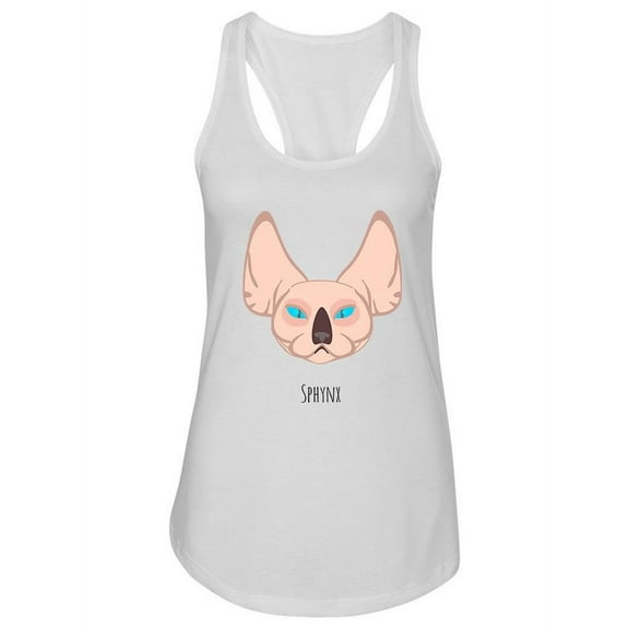 Sphynx Cat. Tank Women -Image by Shutterstock, Female Medium