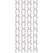 2 PCS Bunny Party Theme Headband Aluminum Film Balloon Foil Outdoor Child