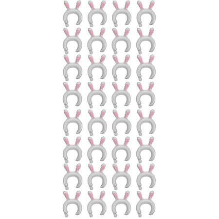 2 PCS Bunny Party Theme Headband Aluminum Film Balloon Foil Outdoor Child