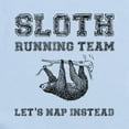 thumbnail image 2 of CafePress - Sloth Running Team Body Suit - Baby Light Bodysuit, Size Newborn - 24 Months, 2 of 4
