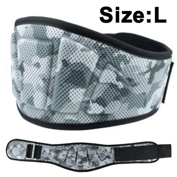 Cinturón de levantamiento de pesas de camuflaje Eva, hombres y mujeres, culturismo y fitness