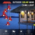 thumbnail image 4 of 1PCS Solar Bee Wind Chime - Red Shell 6 Lamp Head Flamingo Adepaton CPB-US-DYP154-8, 4 of 4