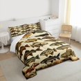 thumbnail image 4 of Homewish Fishing Theme Bedding Comforter Set 2pcs for Female Men Adults,Big Bass Fish Twin Comforter Sets Microfiber,Retro Vintage Breathable Bedding Set,Ultra Soft Home Decor,Reversible, 4 of 9