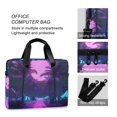 thumbnail image 4 of FORMRS 16" Laptop Bag Carrying Sleeve Case with Handle Travel Shoulder Briefcase, Pink Neon Road, 4 of 8