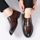 thumbnail image 2 of Zapatos de hombre, zapatos de cuero casuales de negocios de otoño para hombre, zapatos de cuero de moda para las cuatro estaciones, 2 of 5