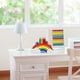 thumbnail image 5 of Wooden Pen Holder & Pencil Holders - Rainbow Supply Caddy Desk Organizer for Office Supplies, 5 of 5