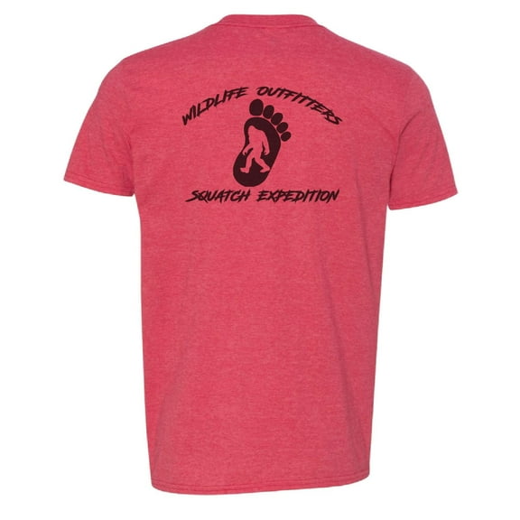 Wildlife Outfitters Men's Bigfoot Sasquatch Camping Graphic Short Sleeve T-Shirt