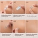 thumbnail image 3 of 80/160/240 Uds pegatinas de estiramiento facial pegatinas en forma de V cintas de estiramiento facial cintas de doble mentón parches de elevación Invisible, 3 of 3