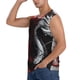 thumbnail image 3 of Fotbe Cool Black And White Dragon Men's Camiseta sin Mangas Estampada para Hombres, Playera Casual para Gimnasio, Entrenamiento, Playa-Medium, 3 of 7