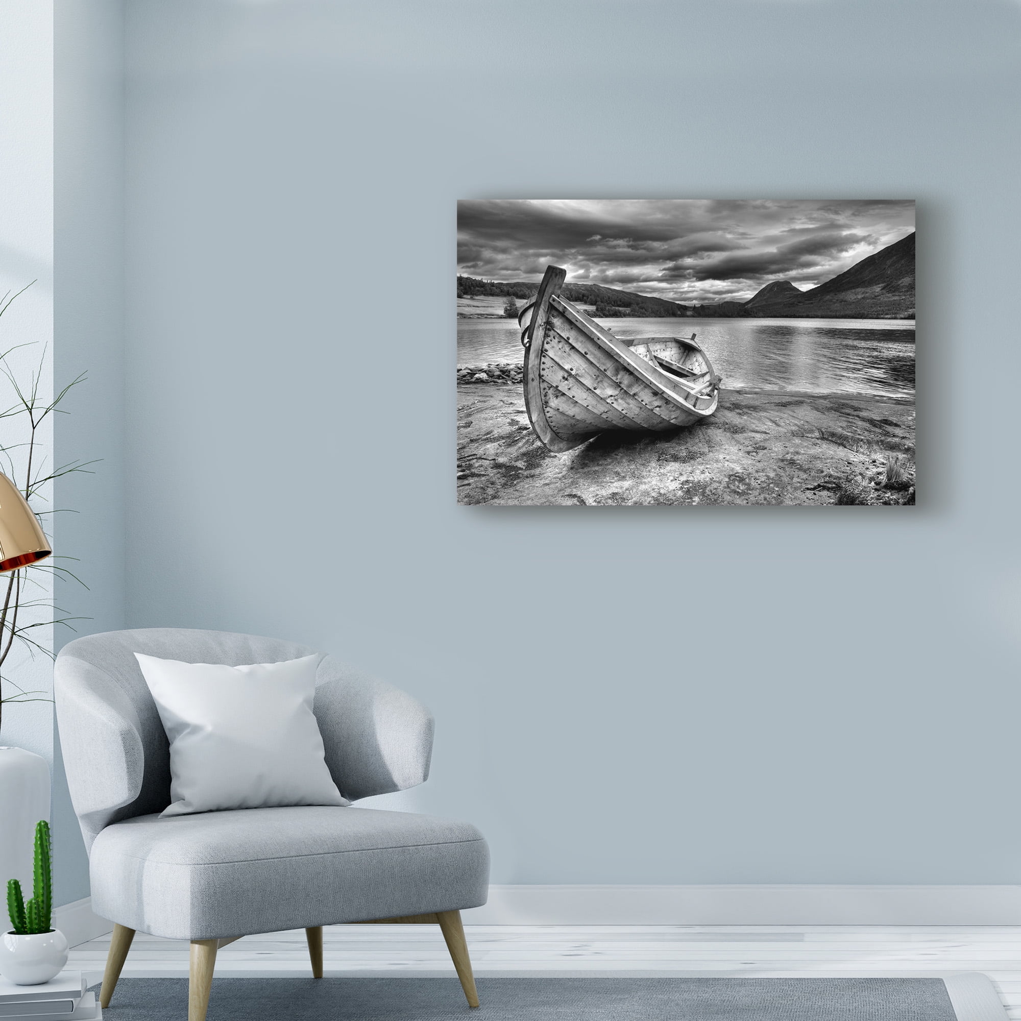 Trademark Fine Art 'Mountain Rustic Norway 1' Canvas Art by Maciej Duczynski
