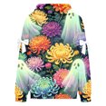 thumbnail image 4 of Womens Vintage Halloween Sweatshirt Crewneck Long Sleeve Pullover with Cute Pumpkin Graphic for Fall Spooky Season, 4 of 4