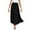 A-Black149, variant on XIAONU Women's Tiered Ruffle Maxi Skirt Cotton High Waist Drawstring Skirt Lightweight Breathable Bohemian Maxi Skirt