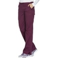 thumbnail image 4 of Cherokee Workwear Core Stretch Women's Scrubs Pant Mid Rise Straight Leg Drawstring WW130, 4 of 5
