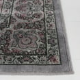 thumbnail image 2 of SAFAVIEH Paradise Alton Traditional Floral Area Rug, Light Grey/Spruce, 5'3" x 7'6", 2 of 6