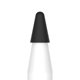 thumbnail image 4 of 8 fundas protectoras de silicona para lápiz táctil, compatible con Apple Pencil 1/2 (negro), 4 of 5